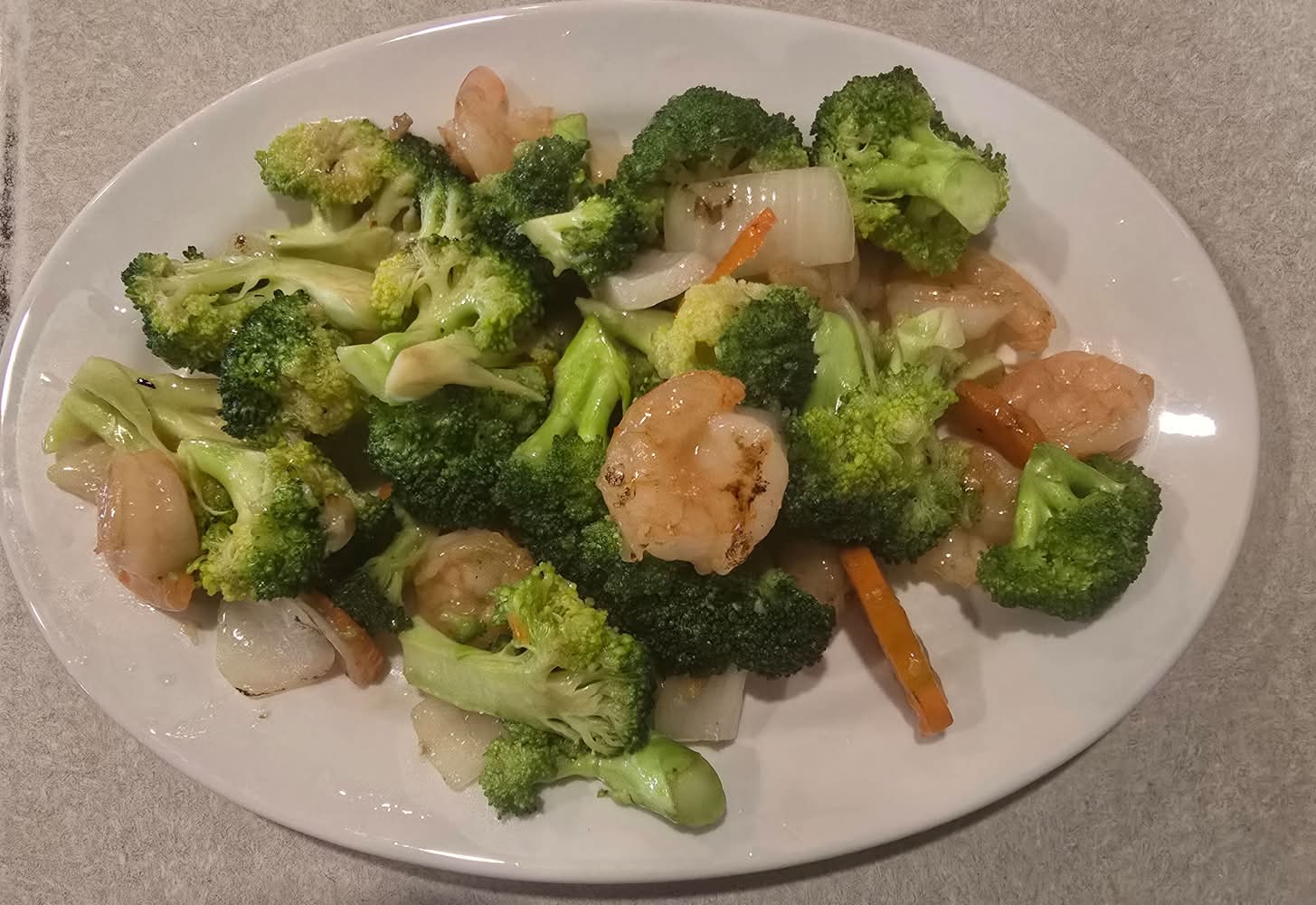 Shrimp Broccoli 虾百加利